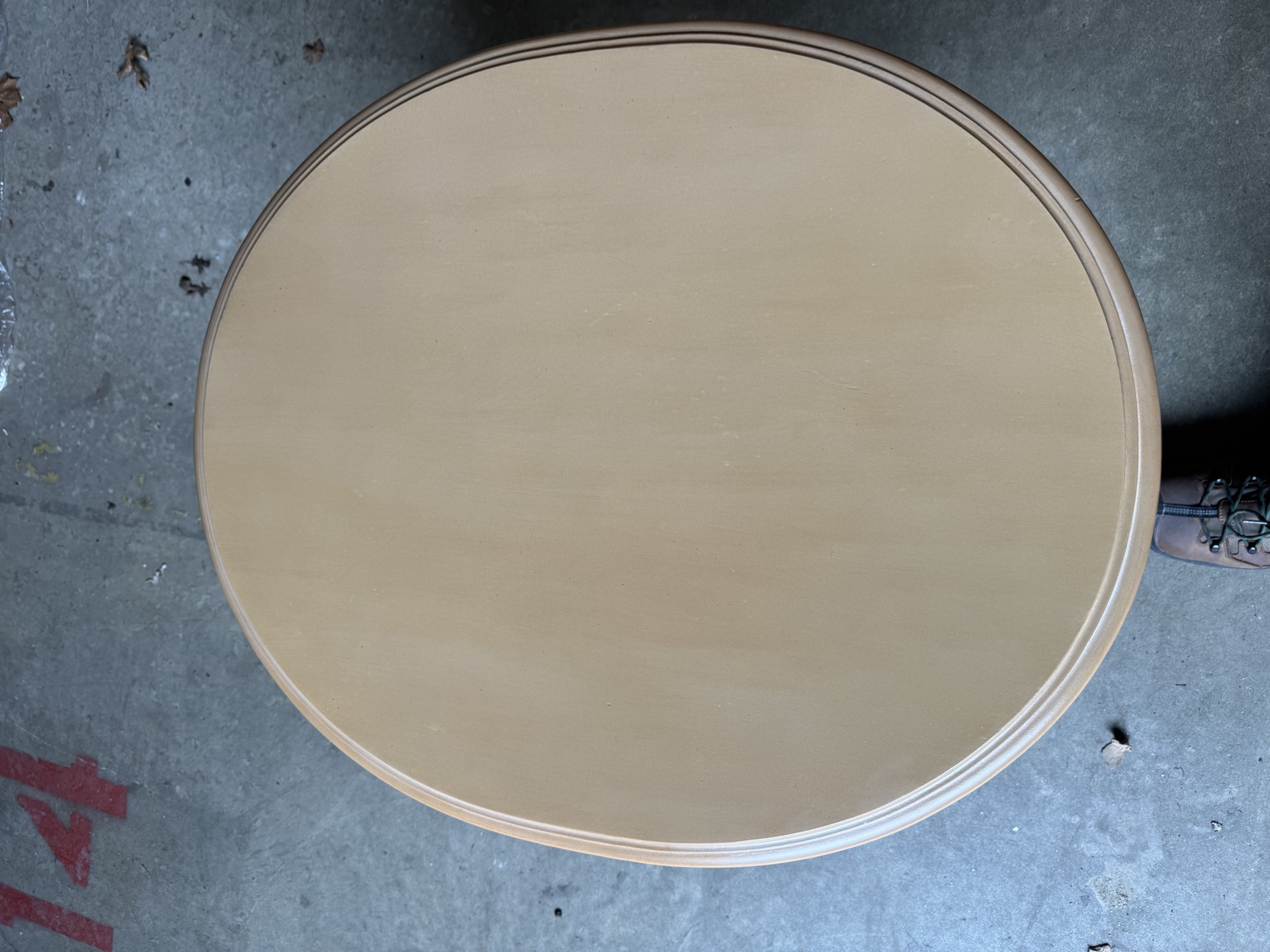 Wood table refinished and repaired