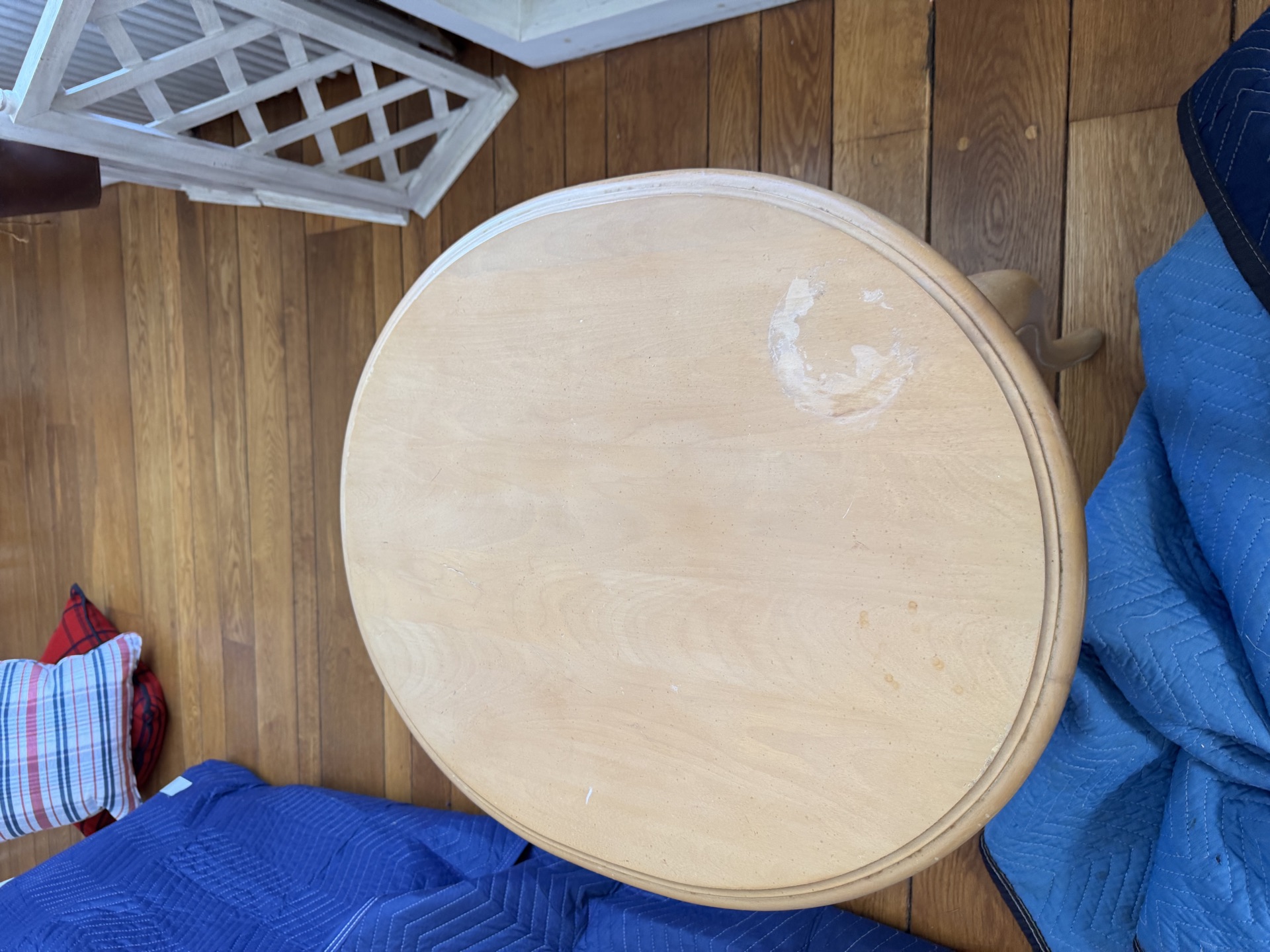 Dining table before restoration — Elite Furniture Repair